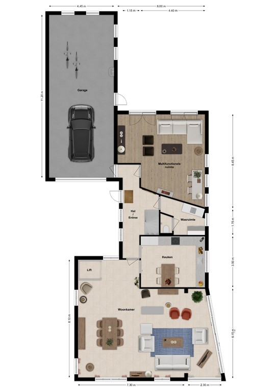 mediumsize floorplan